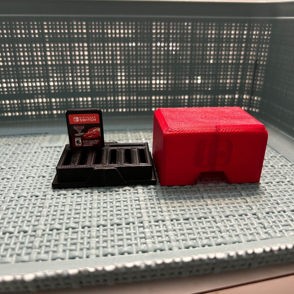 Nintendo switch game card holder